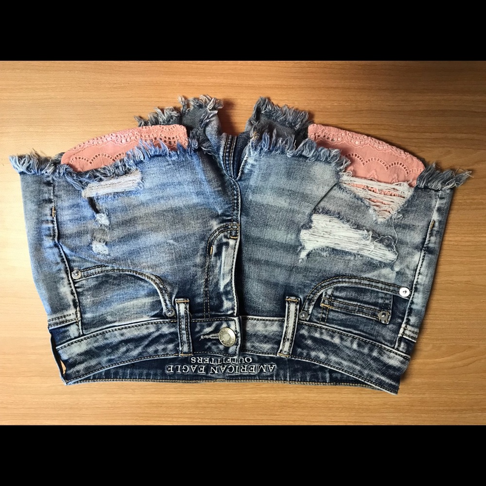 American Eagle denim shorts